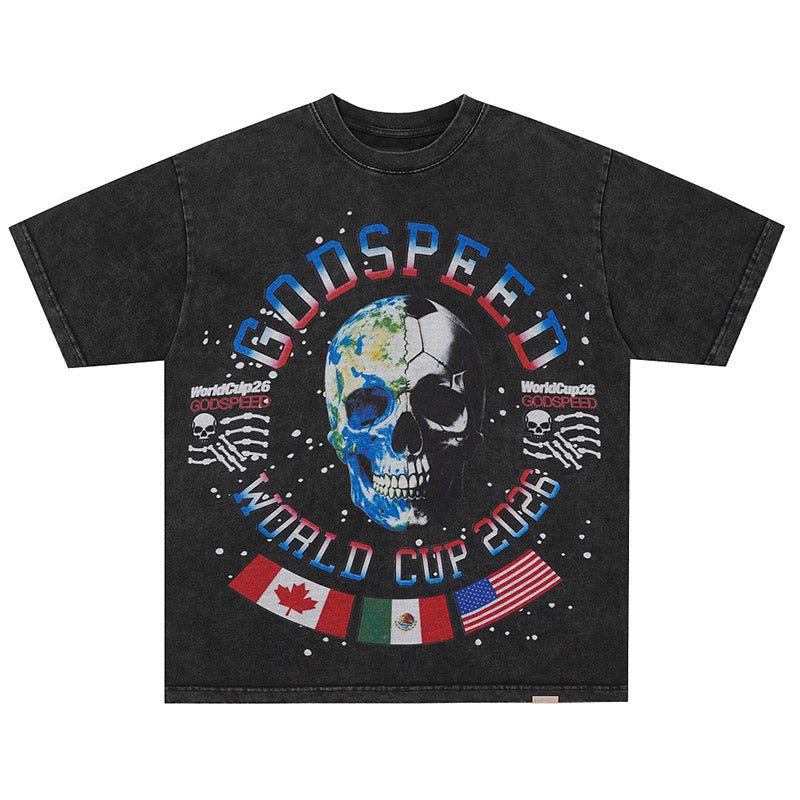 Godspeed Planet Futbol T-Shirts