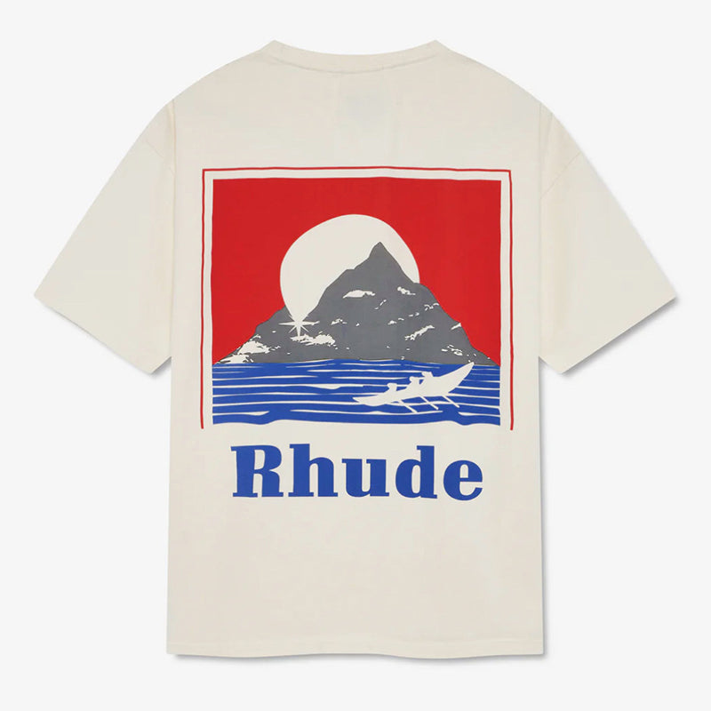 RHUDE Moonlight Regatta Crewneck Tee