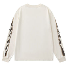 Amiri Crystal Ball T-Shirt Long Sleeve Tee