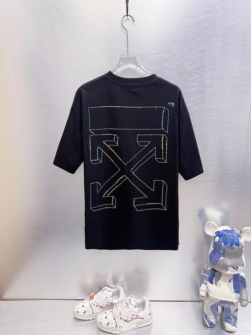 Off White Logo Print T-Shirt