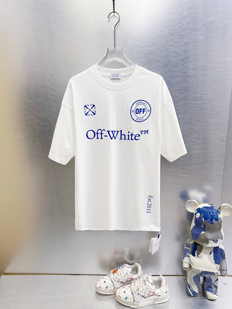 Off White Logo Print T-Shirt