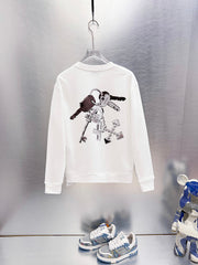 Off White Logo Print Sweatshirts