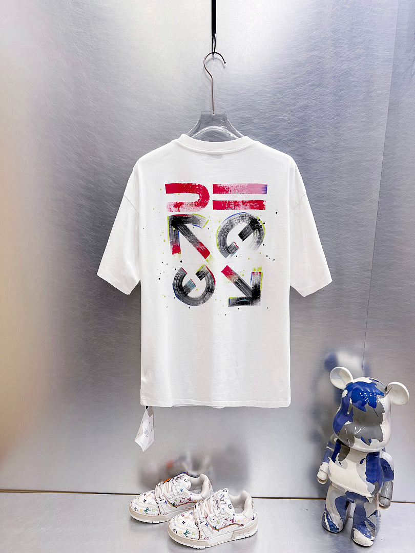 Off White Logo Print T-Shirt