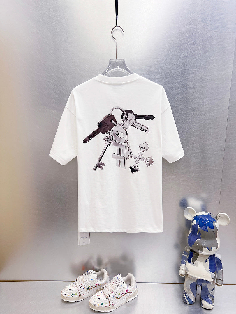 Off White Logo Print T-Shirt