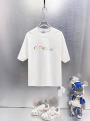 Off White Logo Print T-Shirt #9605