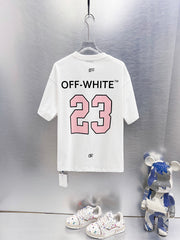 Off White Logo Print T-Shirt #9602
