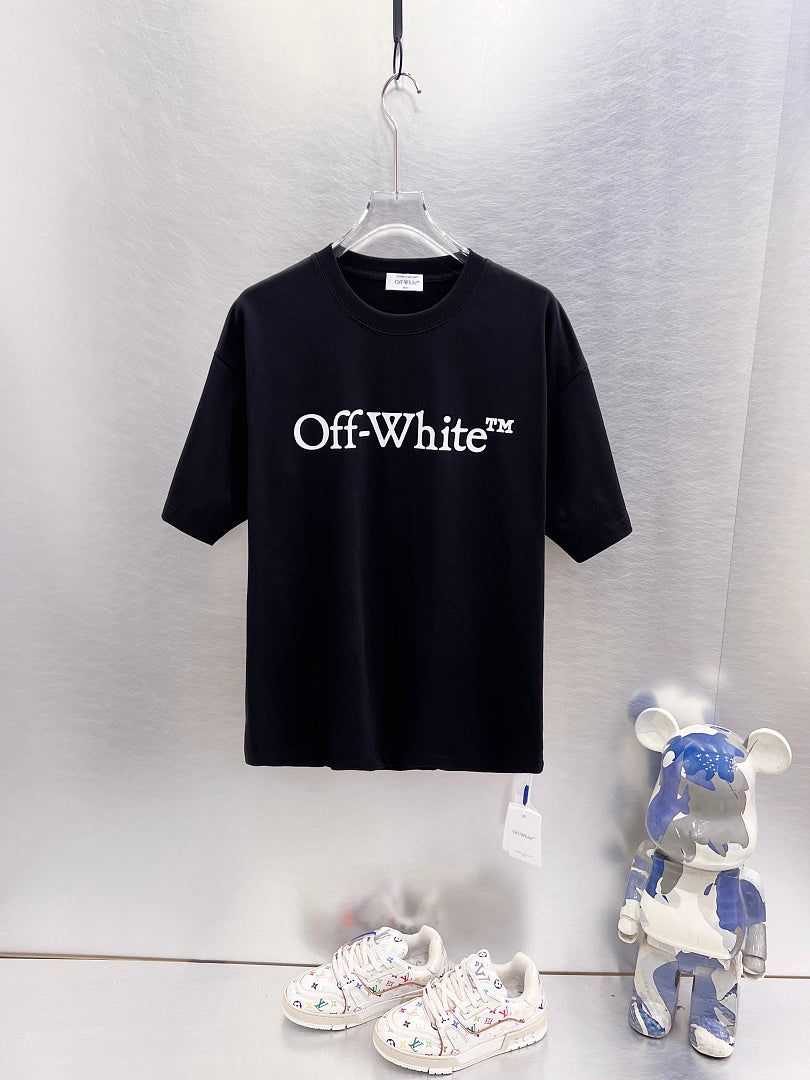 Off White Logo Print T-Shirt #9603