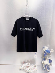 Off White Logo Print T-Shirt #9603