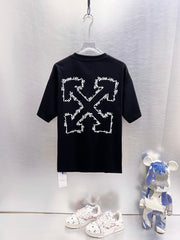Off White Logo Print T-Shirt #9603