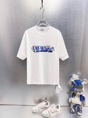 Off White Logo Print T-Shirt #9607