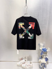 Off White Logo Print T-Shirt #9612