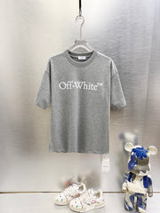 Off White Logo Print T-Shirt #9613