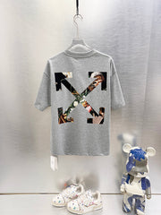 Off White Logo Print T-Shirt #9613
