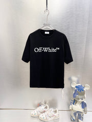 Off White Logo Print T-Shirt #9613
