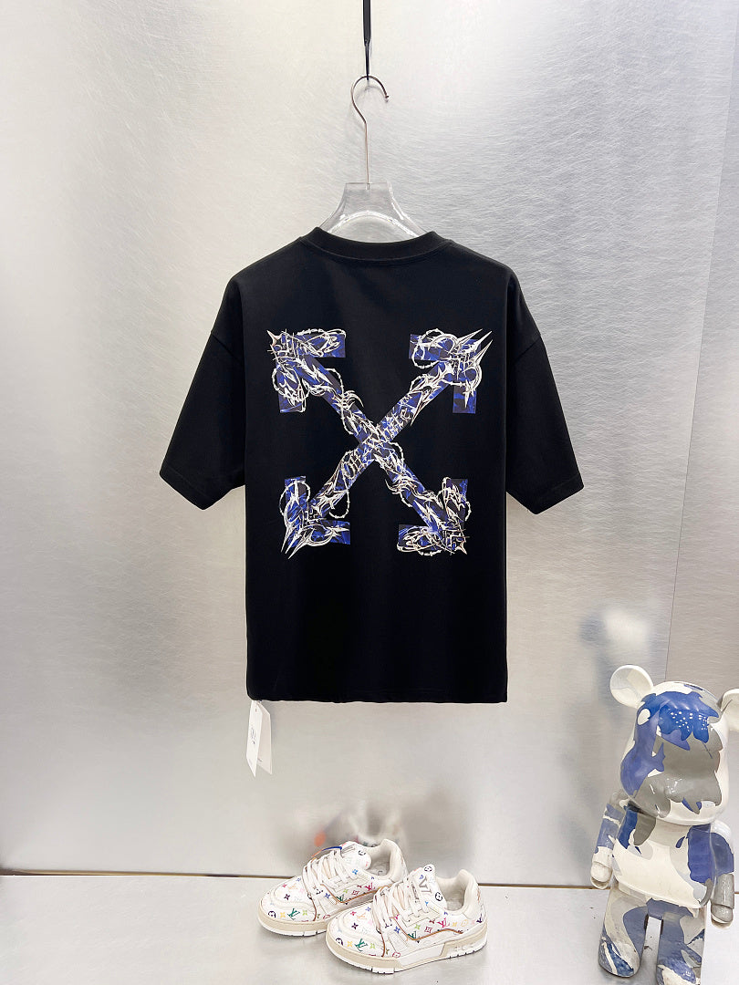 Off White Logo Print T-Shirt #9618