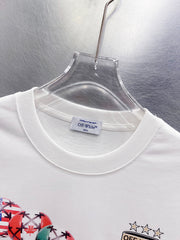Off White Logo Print T-Shirt #9621