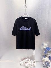 Off White Logo Print T-Shirt #9625)