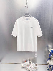 Off White Logo Print T-Shirt #9627