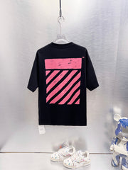 Off White Logo Print T-Shirt #9627