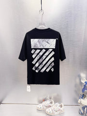 Off White Logo Print T-Shirt #9628