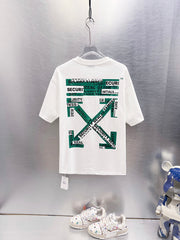 Off White Logo Print T-Shirt #9630