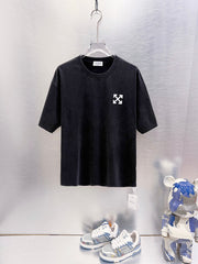 Off White Logo Print T-Shirt #9652