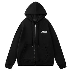 AMIRI relaxed zip up hoodie