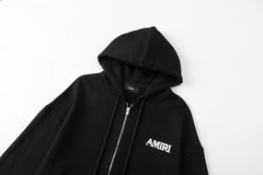 AMIRI relaxed zip up hoodie