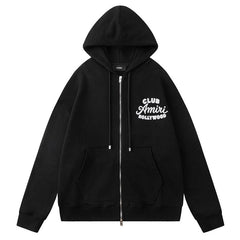 AMIRI Club Amiri zip up hoodie