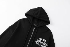 AMIRI Club Amiri zip up hoodie