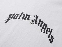Palm Angels Curved-Logo T-Shirt