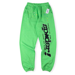 SP5DER Punk V2 Rhinestone track pants