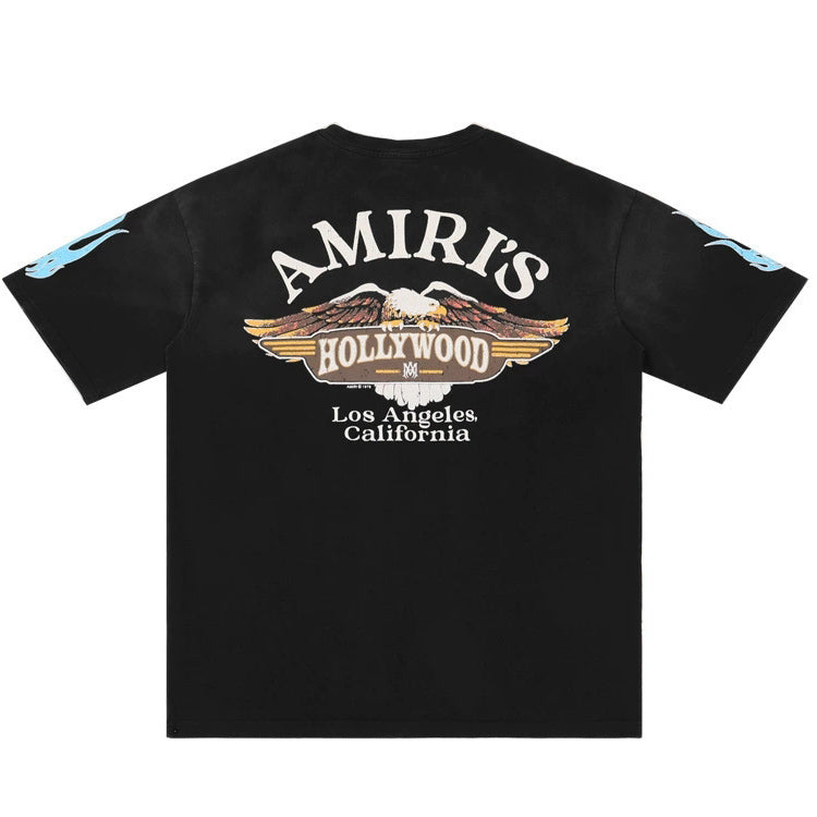 AMIRI Eagle Flames Graphic T-shirt