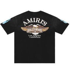 AMIRI Eagle Flames Graphic T-shirt