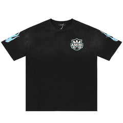 AMIRI Eagle Flames Graphic T-shirt
