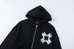 AMIRI Logo Print Hooded Jacket