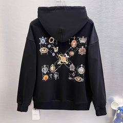 Off White Jewel Arrow Skate Hoodies
