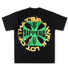 THAT'S A AWFUL LOT OF COUGH SYRUP Motorcycle Graphic Tee