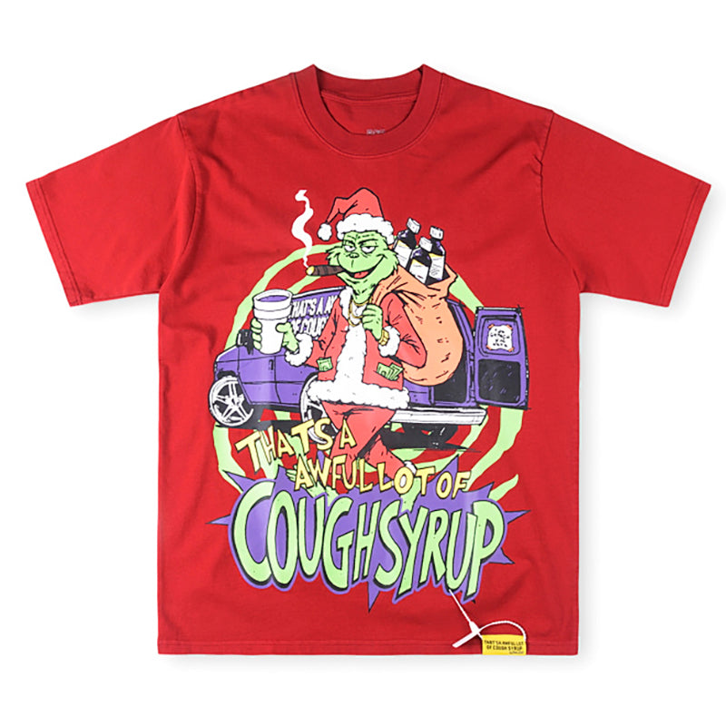 THAT'S A AWFUL LOT OF COUGH SYRUP Cartoon High Street Tee