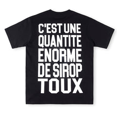 THAT'S A AWFUL LOT OF COUGH SYRUP Logo-Printed cotton Tee