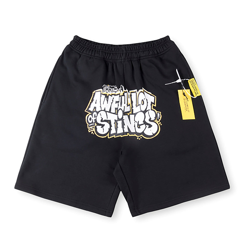 Cough Syrup Sweat Shorts black