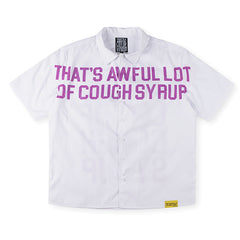 Cough Syrup Letter-logo Shirt