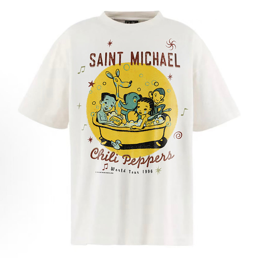Saint Michael Red Hot Chili Peppers 1996 One Hot Minute Tour Shirt