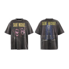 Saint Michael Saint Mask T-Shirt