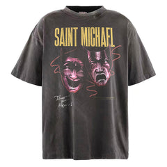 Saint Michael Saint Mask T-Shirt