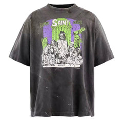 Saint Michael Love Sick graphic-print T-shirt