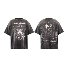 Saint Michael Blackmeans graphic-print T-shirt