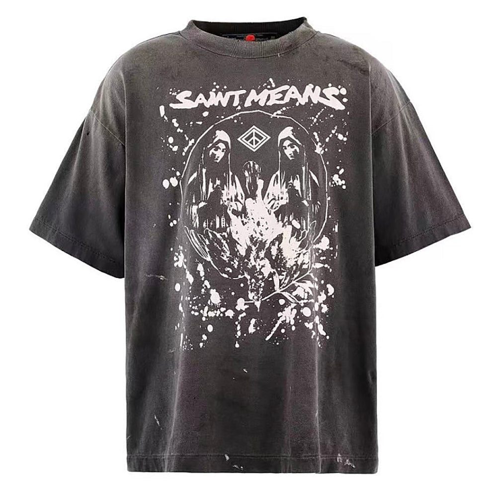 Saint Michael Blackmeans graphic-print T-shirt