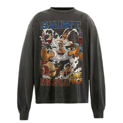 SAINT MICHAEL One Piece Cotton Long sleeve Tee