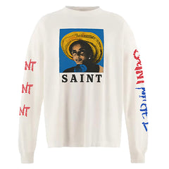 SAINT MICHAEL Children's straw hat Long sleeve Tee